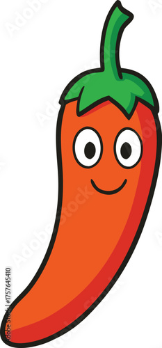 Vegetable Chili vector eps