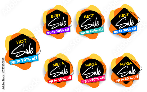 Special sale, stock clearance summer sale design winter sale design,Meta-modern promotion for digital advertising, e-commerce, and social media campaign.vector illustration