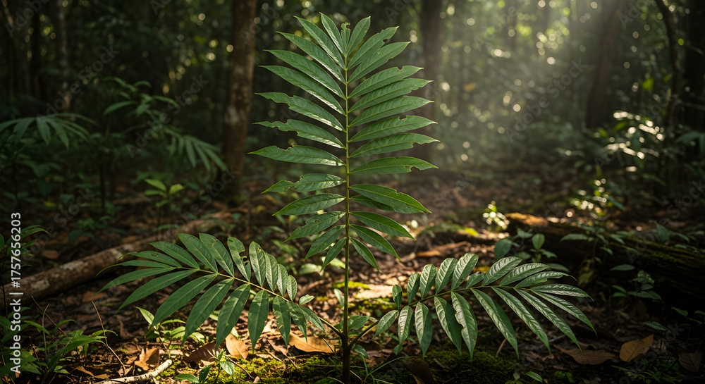 Fototapeta premium Pasak Bumi Root Plant for Herbal Use