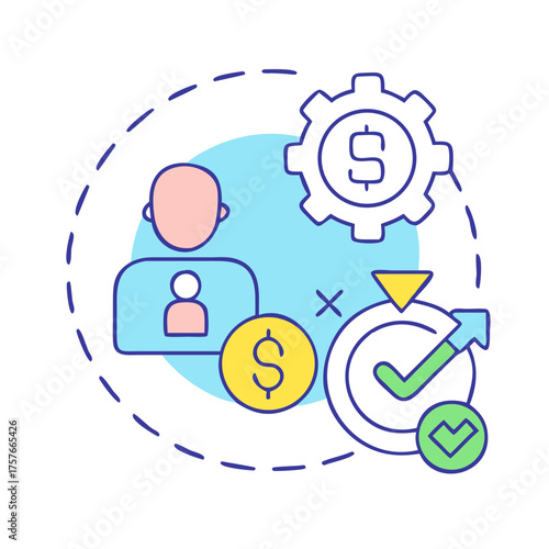 Employee performance metrics and operational efficiency leading to increased revenue and profits