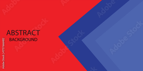 Abstract colorful overlapping circles on dark blue background, lines, geometric shapes, frame, border blue triangle on red vector background. Can be used for cover design, poster, advertising, banner