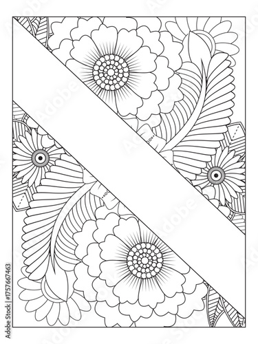 PrintFlowers Coloring Pages For Adules