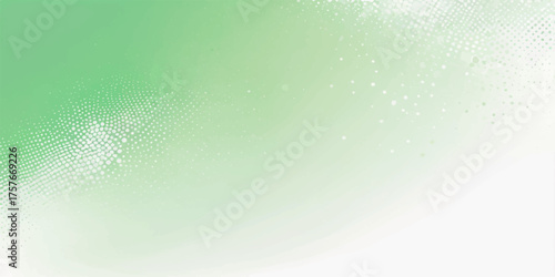 Bright, abstract green vector background with light reflections and sparkle for a holiday or Christmas design