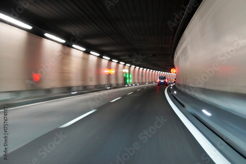 Raod tunnel in Switzerland