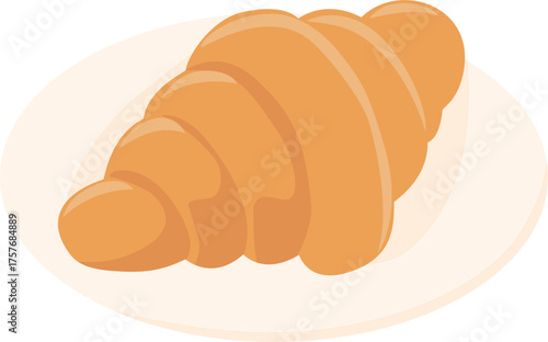 croissant vector illustration