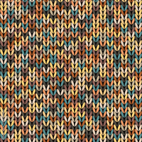 Knitted background pattern wallpaper knitting decorative print handmade textile knitting handiwork	