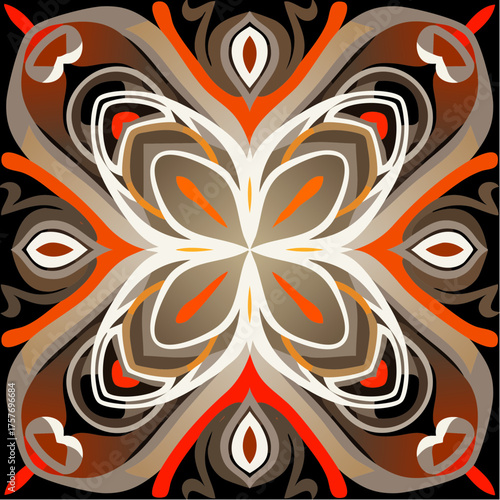 ethereal smoke tendril repeat pattern for atmospheric backgrounds and creative editorial use