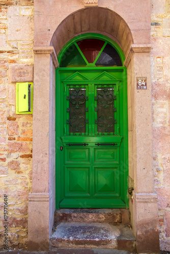 Colorful decorative doors o...