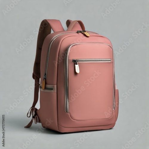 Stylish Pink Backpack With Multiple Pockets Designed for Everyday Use