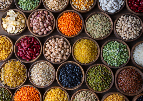 Mixed legume varieties. Hea...
