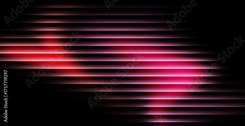 Vászonkép Colorful Glass Flow Digital Design