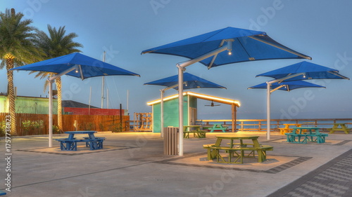 Picnic area, South Padre Island
