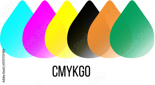 Graphic Industry Icons Set Color Management, Paper Types, and Printing Processes Prepress & Printing Essentials SVG Pack for Design and Production Systems