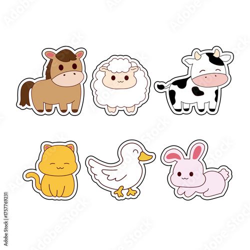 farm animals set