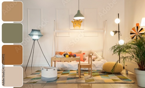 Interior of children's room...