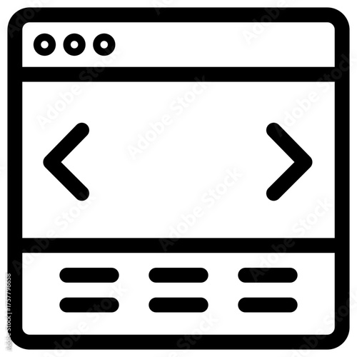 Web Development Code Icon