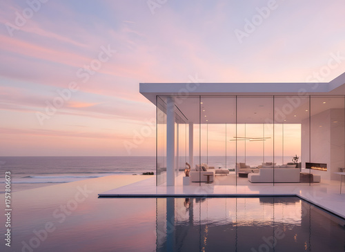 Modern Luxury Oceanfront Living with Sunset Views