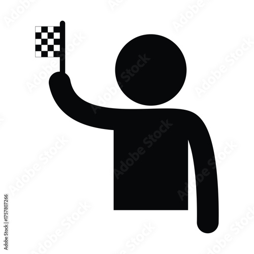 Tour guide icon. Tourism. Travelling. Vector icon isolated on white background