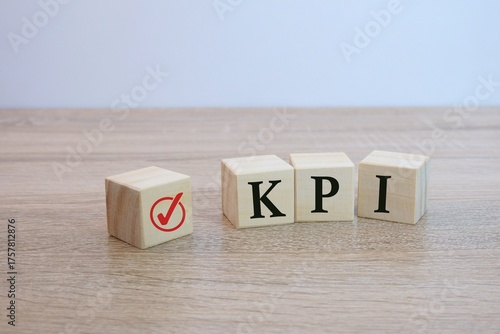 KPI Cubes Measuring Key Performance Indicators for Business Success
