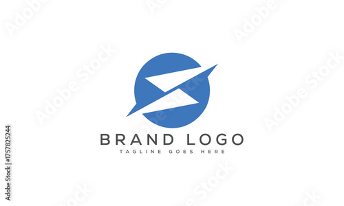 letter S logo design vector template design for brand.