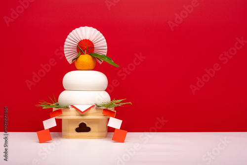 本物のお餅“鏡餅