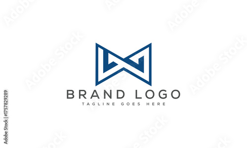 Free Download letter W logo design vector template design for brand. - GFXLoad
