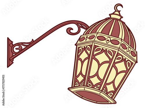 hand drawn vector illustration of a bird cage, antique, empty, decoration, design, lantern, love, lamp, light, old, prison, metal, bird, birdcage, gold, 3d, illustration, open, jail, concept, object, 