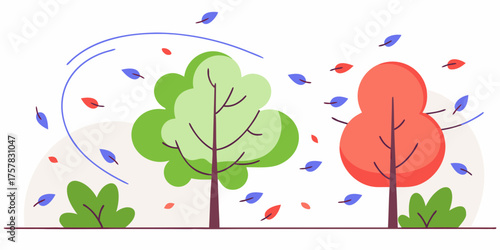 spring flowers and butterflies tree, illustration, floral, butterfly, branch, symbol, seasons, silhouette, season, heart, card, art, vector, flower, spring, leaf, color, love, shape, colorful, plant, 