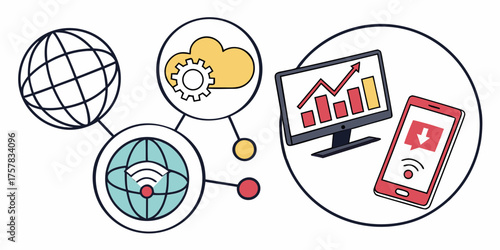 vector illustration of an easter egg with a crown