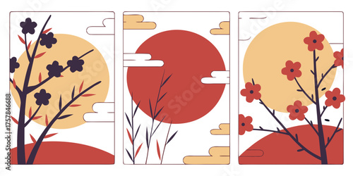 walmat illustration vector, nature, floral, autumn, decoration, plant, retro, banner, symbol, frame, leaf, illustration, spring, flower, design, tree, pattern, summer, bird, cartoon, silhouette,
