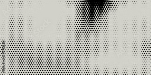Black halftone gradient background eps10