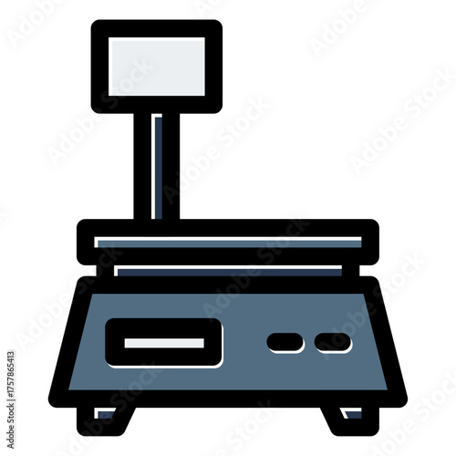 kitchen weight scale icon