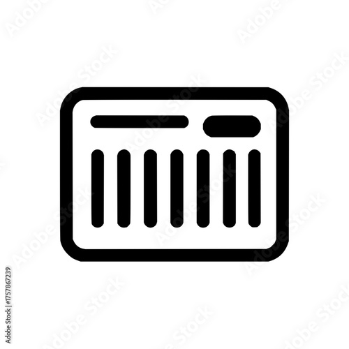 Find document list file folder directory index website server data storage organization icon graphic vector