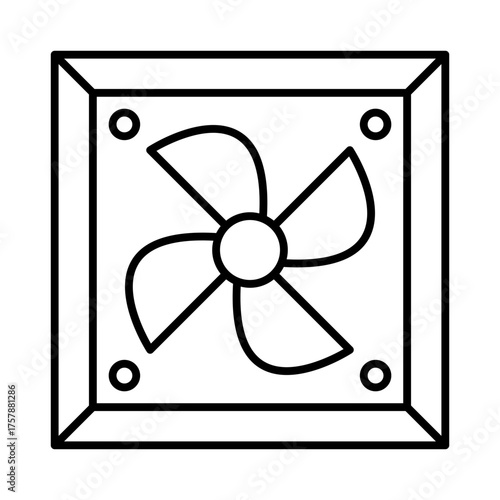 Exhaust fan Icon