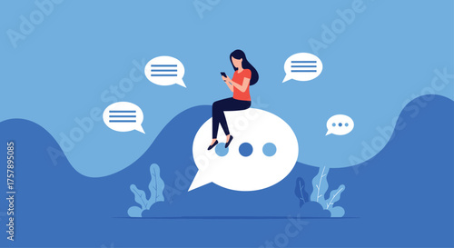 Digital communication and online messaging platforms are transforming modern social interaction.