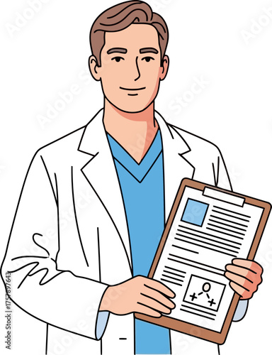 trusted doctor offers clear guidance, illuminating paths to patient health