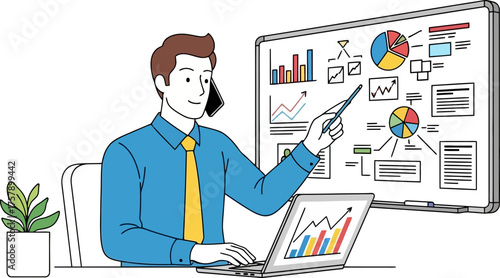 visualizing business intelligence, driving strategic decisions through clear data communication