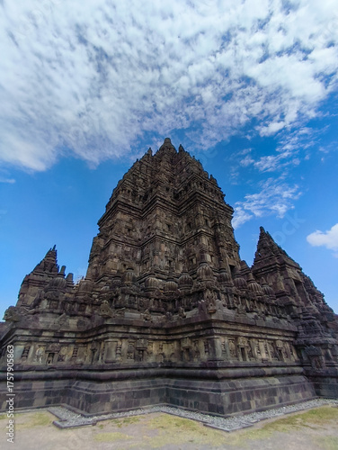 Yogyakarta, Indonesia. September 25, 2025: Prambanan Temple is the largest Hindu temple in Indonesia, built in the 9th century AD.