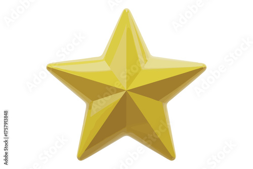 Bright Star with Lens Flare Effect Vector