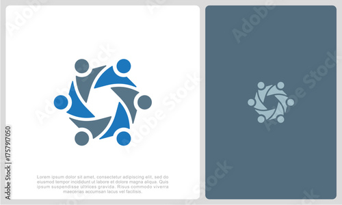 Human resources concept, target market and audience, focus group, public relations, vector icon - Vector.
