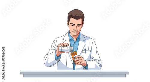guardian of wellness precise care in every dispensed dose, isolated on transparent background