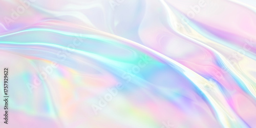 A beautiful rainbow wave background with a fantastical pastel gradient.