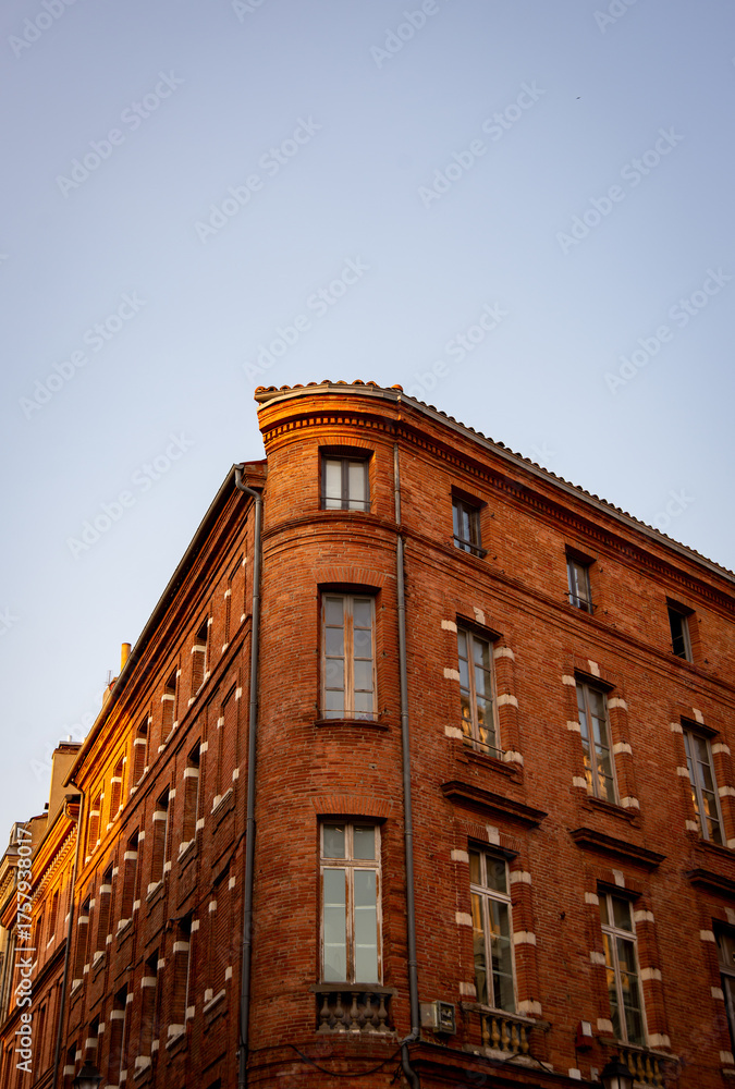 Fototapeta premium old brick building
