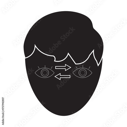 Eye Transplant glyph icon