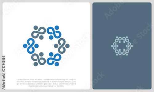 Human resources concept, target market and audience, focus group, public relations, vector icon - Vector.
