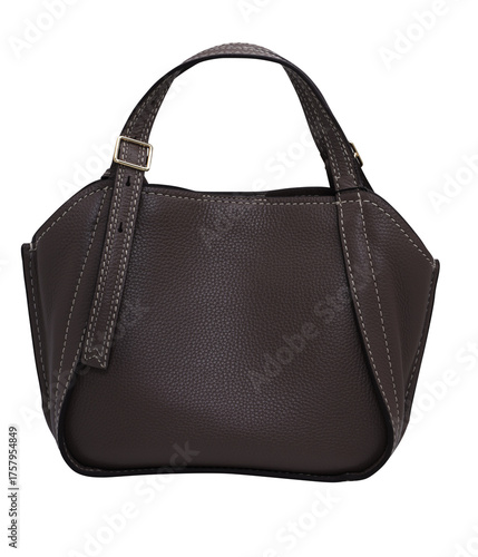 Image of a handbag for fashion on transparent background