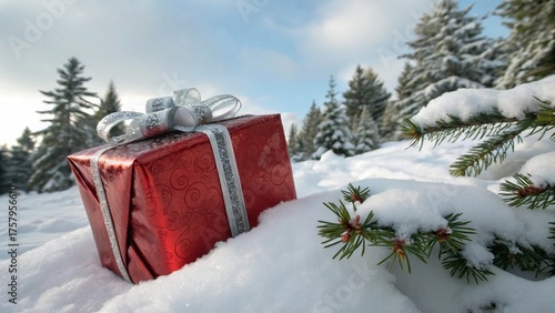 christmas tree with gifts