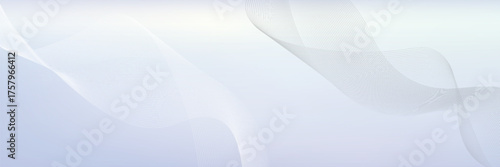 Science gradient background, background with light blue and purple hues, science background featuring smooth, flowing wave patterns. Minimal abstract gradient wavy line vector background