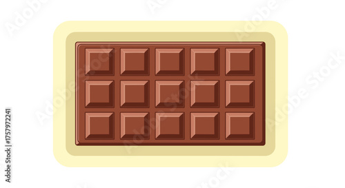 Creamy milk chocolate bar, perfect for satisfying cravings or adding a touch of deliciousness to your designs