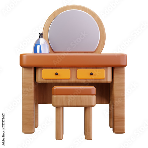 Photos Wooden Dressing Table